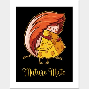 Mature Mate. Kimchi and Cheese Posters and Art